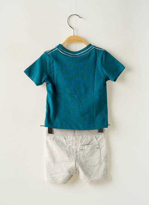 Ensemble short bleu BOBOLI garçon