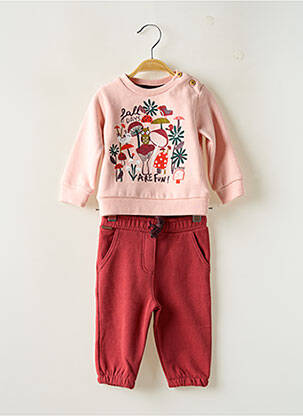 Ensemble pantalon rose BOBOLI pour fille