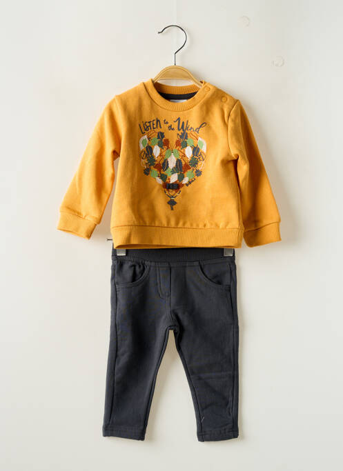 Ensemble pantalon manches longues jaune BOBOLI fille