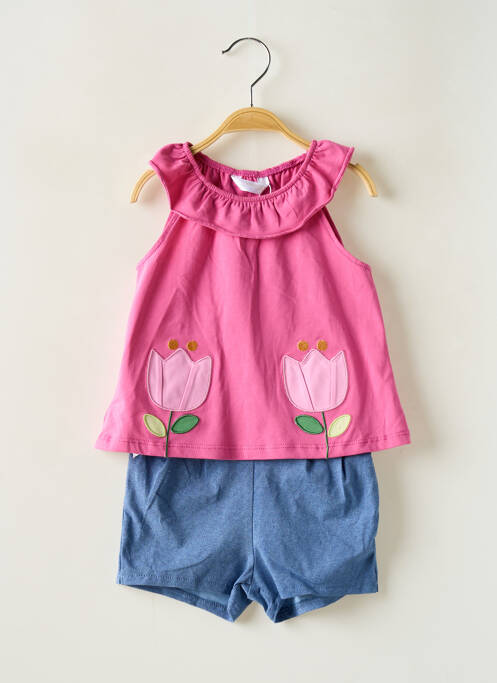 Ensemble short rose MAYORAL pour fille