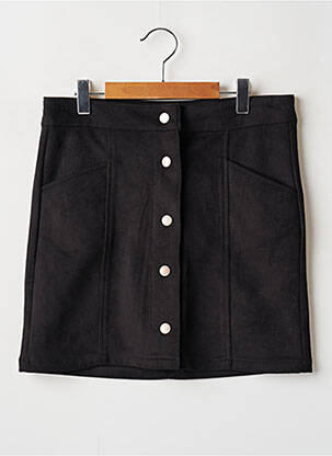 Jupe mi-longue taille ajustable noir GARCIA fille