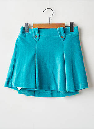 Jupe mi-longue taille normale bleu BOBOLI fille