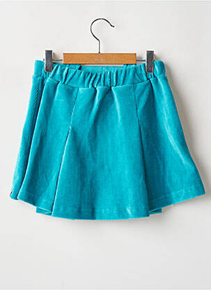 Jupe mi-longue taille normale bleu BOBOLI fille