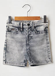 Short stretch taille ajustable gris MAYORAL garcon