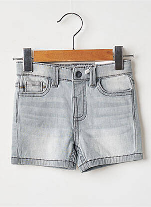 Short stretch taille ajustable gris MAYORAL garcon