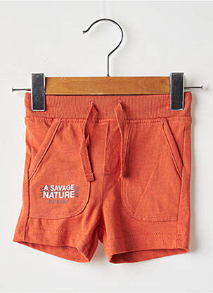 Short orange BOBOLI pour garçon