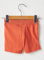 Short orange BOBOLI pour garçon seconde vue