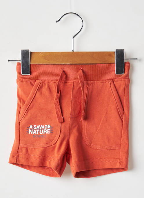 Short orange BOBOLI pour garçon