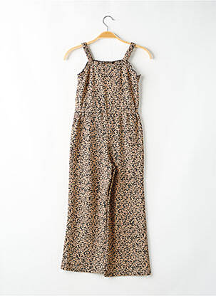 Combi-pantalon col carré sans manche beige GARCIA fille