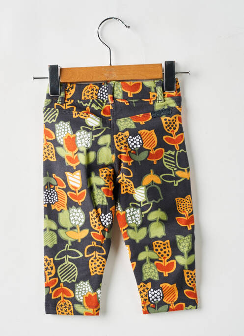 Jegging taille normale taille élastique gris BOBOLI fille