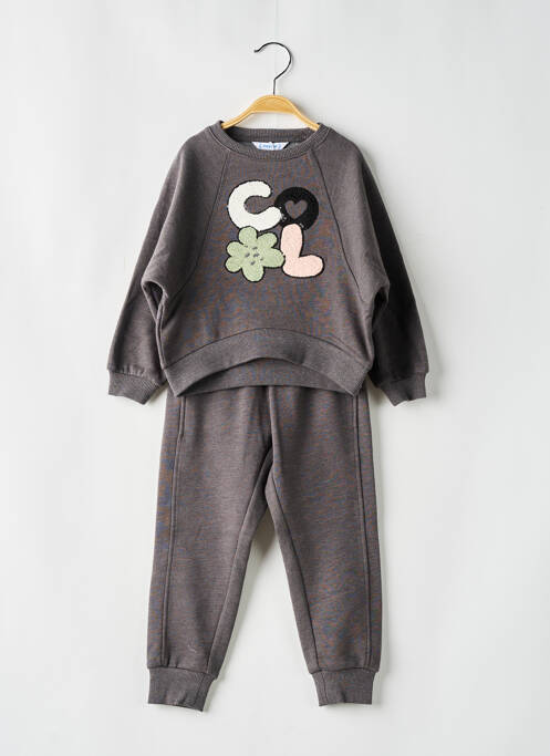 Ensemble de sport gris MAYORAL pour fille