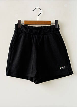 Short stretch taille élastique noir FILA fille