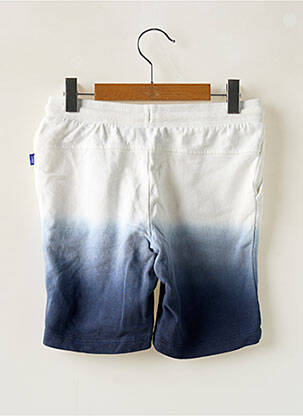 Bermuda fermeture liens à nouer taille élastique bleu JACK & JONES garçon