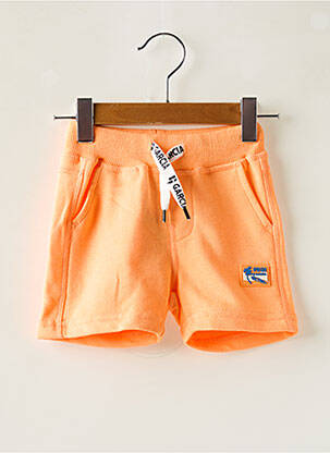 Short stretch taille élastique orange GARCIA garcon