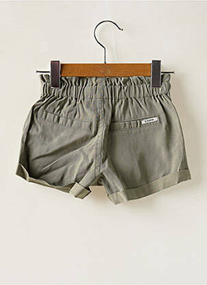 Short poches taille ajustable vert GARCIA fille