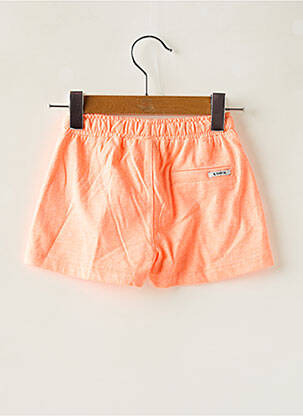 Short stretch taille élastique orange GARCIA fille