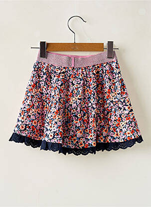 Jupe mi-longue tissage popeline bleu S.OLIVER fille