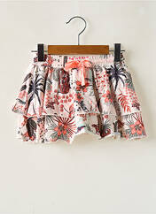 Jupe mi-longue rose GARCIA pour fille seconde vue