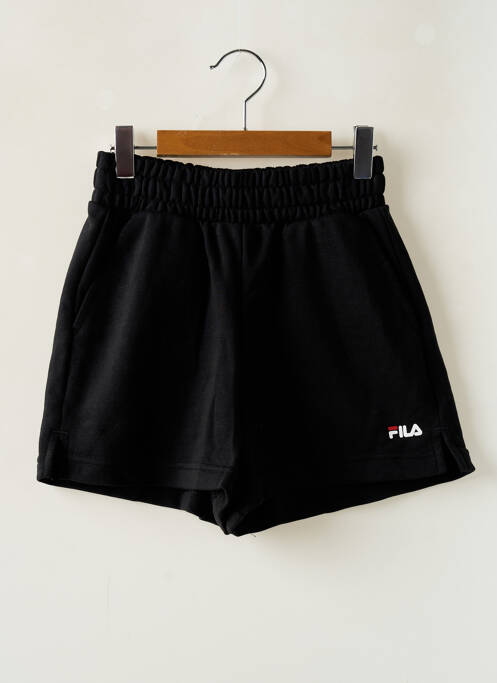 Short stretch taille élastique noir FILA fille