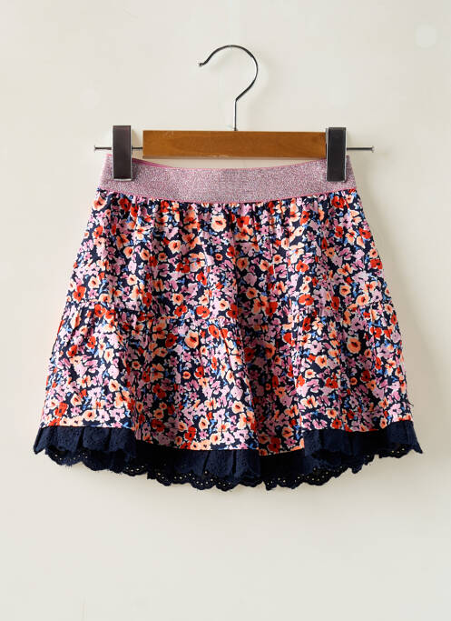 Jupe mi-longue tissage popeline bleu S.OLIVER fille