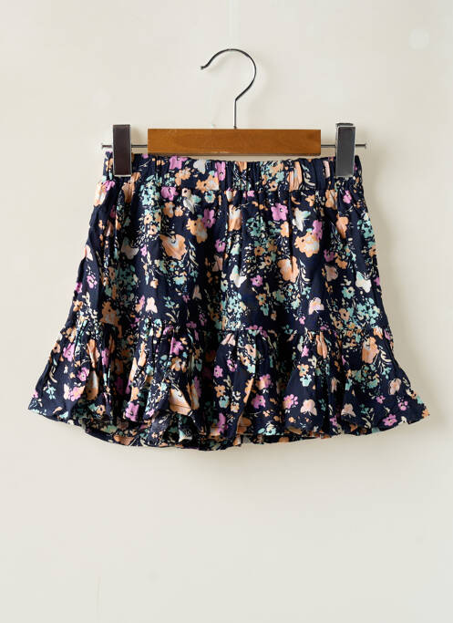 Jupe mi-longue tissage popeline bleu S.OLIVER fille