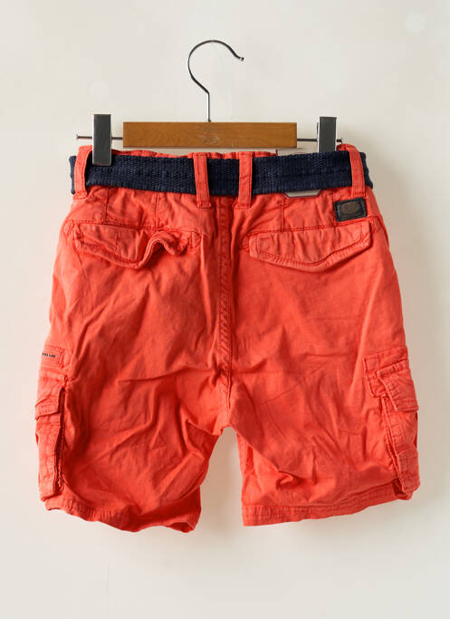 Bermuda rouge PETROL INDUSTRIES pour garçon