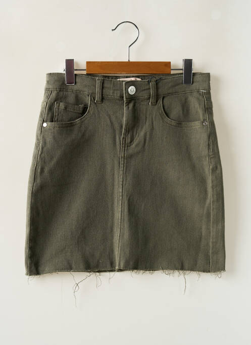 Jupe mi-longue vert ONLY pour fille