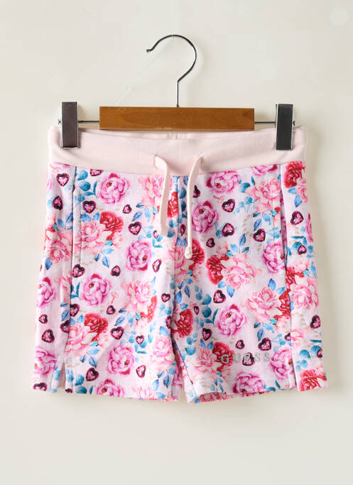 Short rose GUESS pour fille