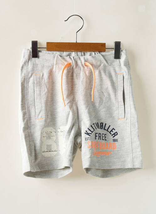 Short gris NAME IT pour garçon