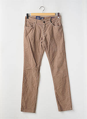Pantalon slim stretch taille normale marron STATE OF ART homme