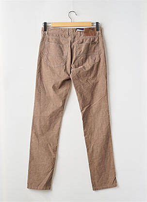 Pantalon slim stretch taille normale marron STATE OF ART homme
