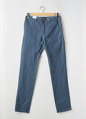 Pantalon chino tissage popeline taille normale bleu SCOTCH & SODA homme