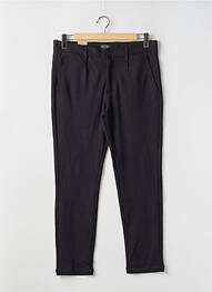 Pantalon chino stretch taille normale noir JACK & JONES homme