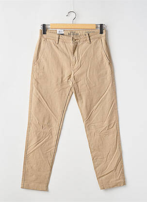 Pantalon chino stretch taille normale marron LEVIS homme