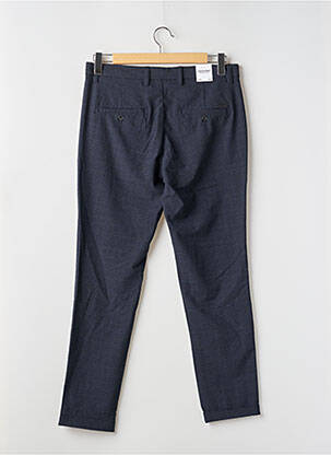 Pantalon chino imprimé imprimé prince de galle taille normale bleu JACK & JONES homme