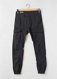 Pantalon cargo bio taille normale noir JACK & JONES homme