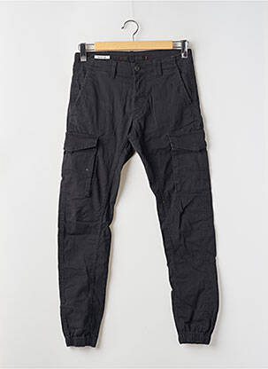 Pantalon cargo bio taille normale noir JACK & JONES homme