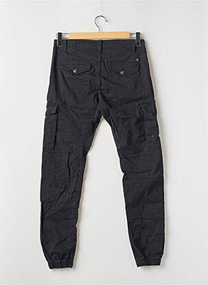 Pantalon cargo resserrée sur le bas taille normale noir JACK & JONES homme