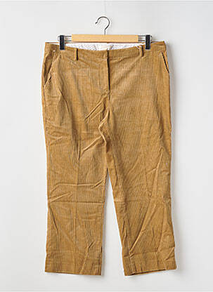 Pantalon 7/8 stretch taille normale beige ESPRIT femme
