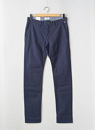 Pantalon chino tissage popeline taille normale bleu TOM TAILOR homme