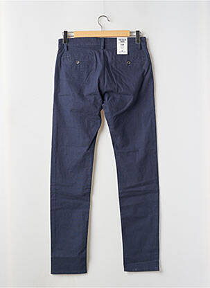 Pantalon chino tissage popeline taille normale bleu TOM TAILOR homme