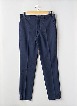 Pantalon chino tissage chiné taille normale bleu JACK & JONES homme