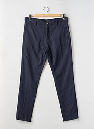 Pantalon chino poches taille normale bleu BRUCE & BUTLER  homme