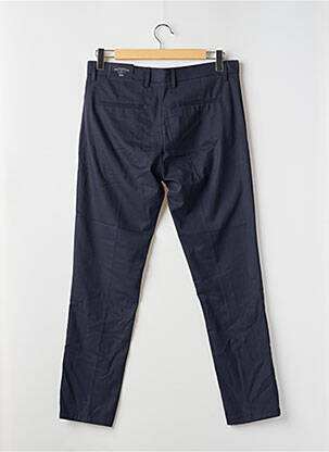 Pantalon chino poches taille normale bleu BRUCE & BUTLER  homme