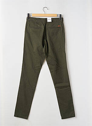 Pantalon chino stretch taille normale vert JACK & JONES homme