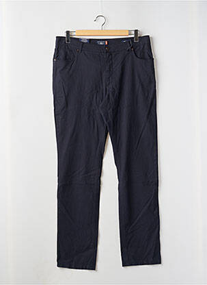 Pantalon slim tissage popeline taille normale bleu STATE OF ART homme