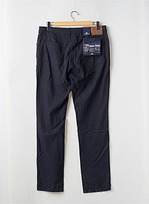 Pantalon slim tissage popeline taille normale bleu STATE OF ART homme