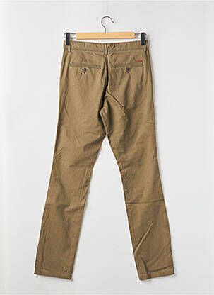 Pantalon chino stretch taille normale marron JACK & JONES homme
