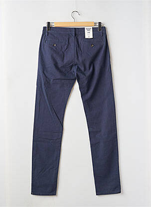 Pantalon chino tissage popeline taille normale bleu TOM TAILOR homme