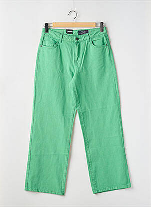 Jeans coupe large vert NOISY MAY pour femme